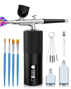 Amazon.co.jp: コンプレッサー付きエアブラシキット - ネイル用