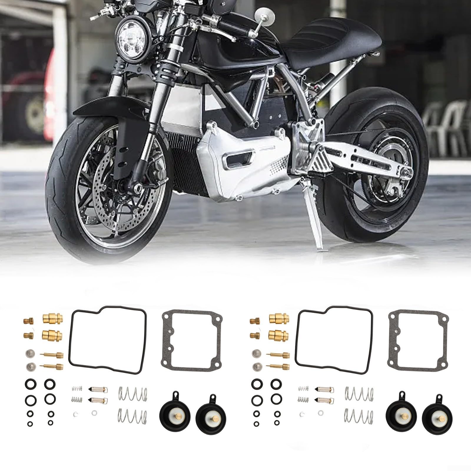 KIT DE RÉVISION Du Carburateur Suzuki VS800GL Intruder 2000 EUR 95,04