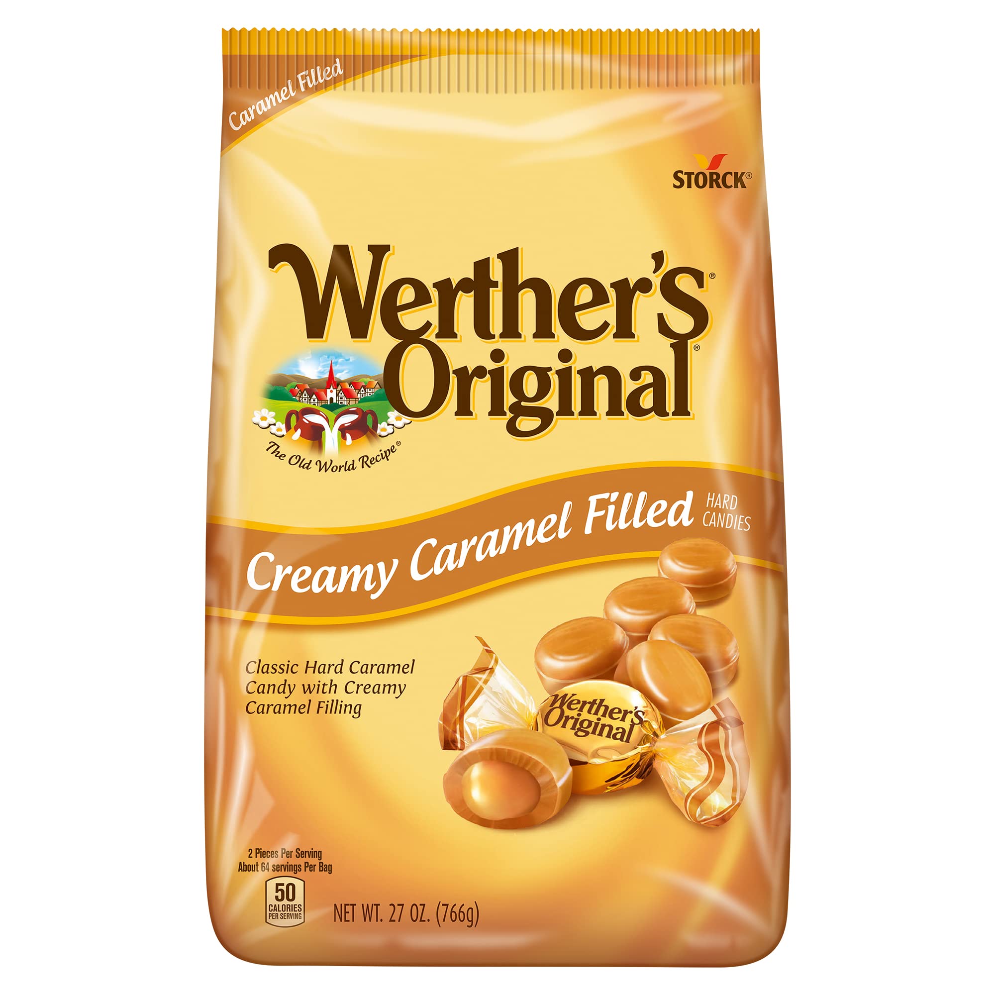Werther's Original Caramel Hard Candies 39.75oz Bag 2 Pound (Pack of 1) — view 22