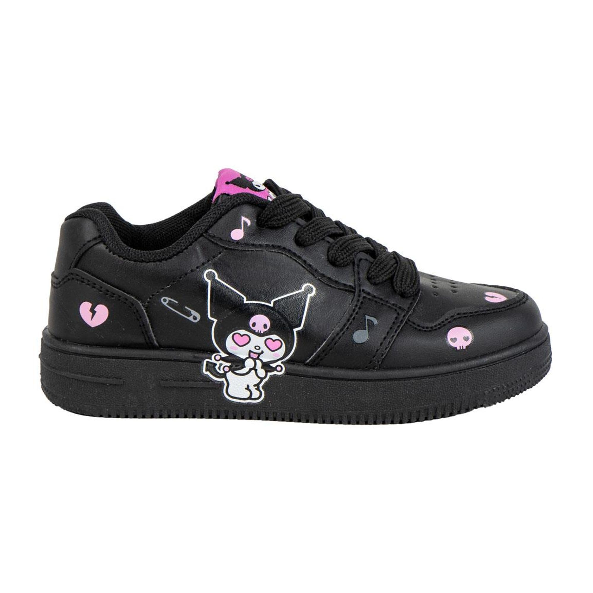 Chaussures Baskets Hello Kitty Kuromi Pour Enfants - Modèle Officiel Garçons Filles, Semelle PVC Antidérapante