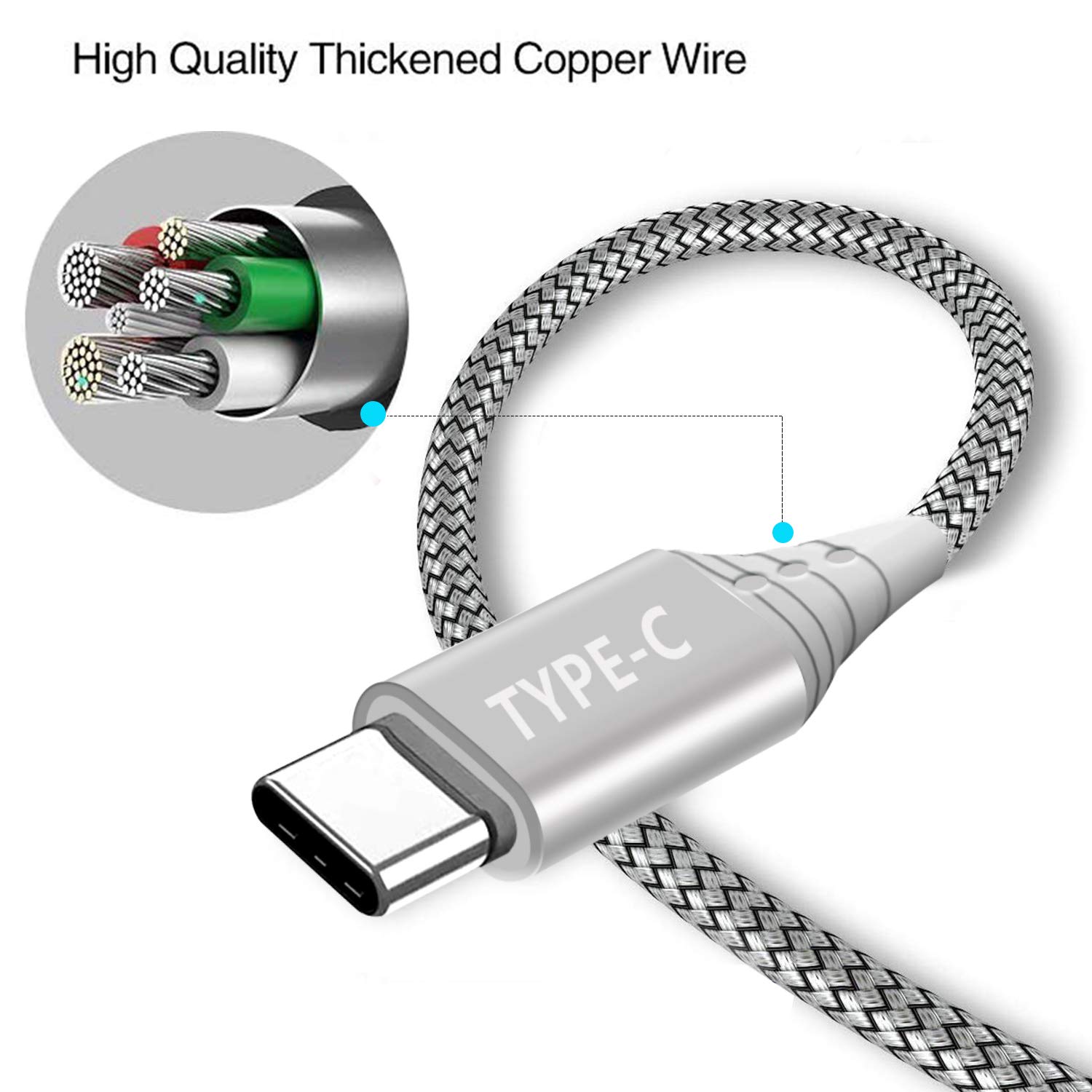 Uр Tо 40% оƒƒ USB C Charger Cable 1FT 3FT 6FT 10FT Cord for Samsung Galaxy S21 S22 S20 Plus Ultra FE A32 A42 5G A12,Note 20 10 10+,A21 A01 A30 A31,LG Q70 G8X G8 V60 G7 V40 Thinq,3A Fast Charge Charging Power Wire