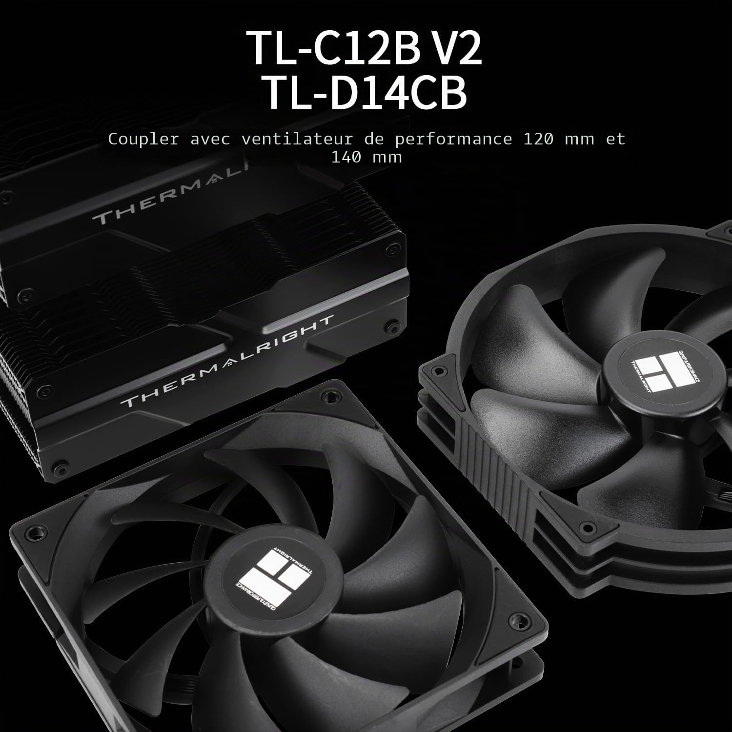 THERMALRIGHT Peerless Assassin 140 Noir Ventilateur de Refroidissement pour CPU, 6 Heatpipes, Double Ventilateur PWM et Double Tours, Refroidissement CPU Haut 158mm avec Couvercle Supérieur pour AM4