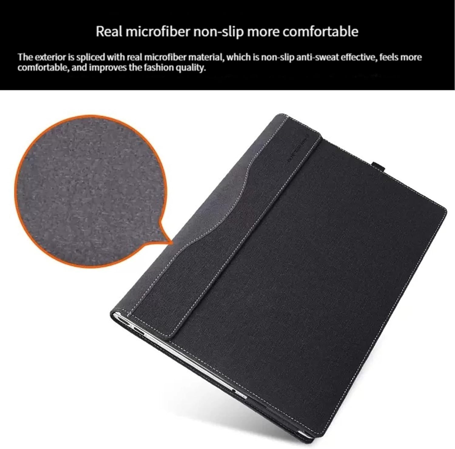 Laptop Sleeve for HP ZBook Firefly 14 G8/ ProBook 445 G9/G8/640 for EliteBook 1040 G5 G6/840 G7/Aero G8 Series Laptop Drop-Proof Leather case (Wine red)