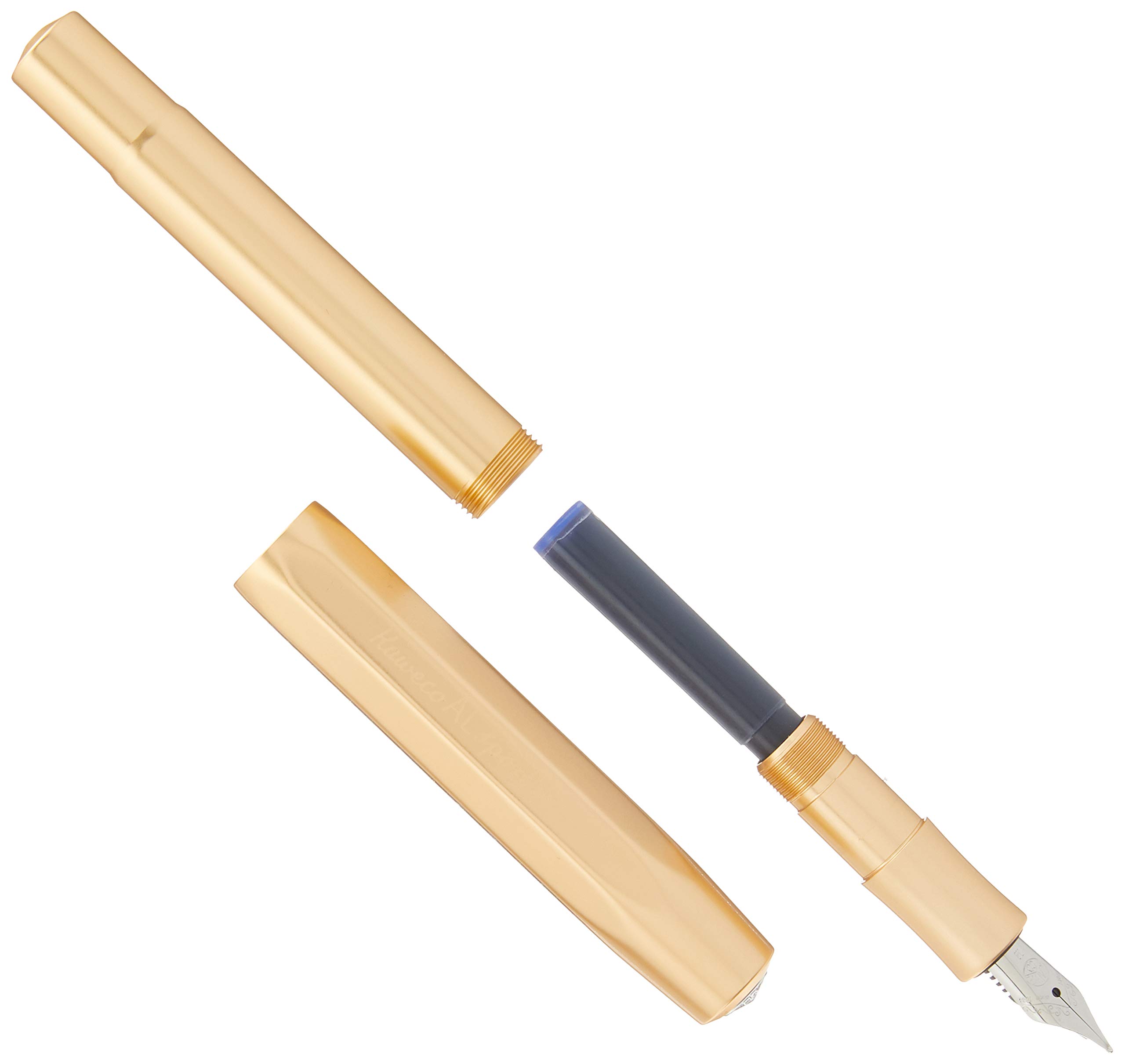 Amazon | Kaweco Sport AL 万年筆 ゴールドエディション M (M 
