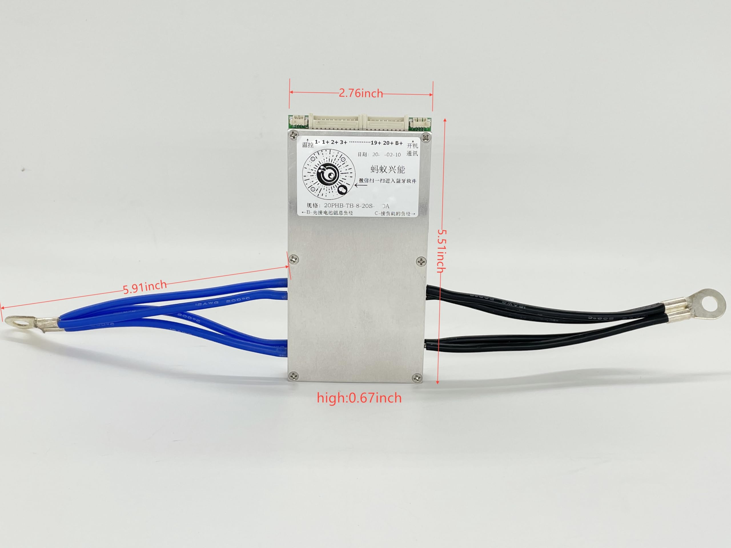 Amazon.com: Basasa 8-20S 450A BMS Battery Protection Module PCB 