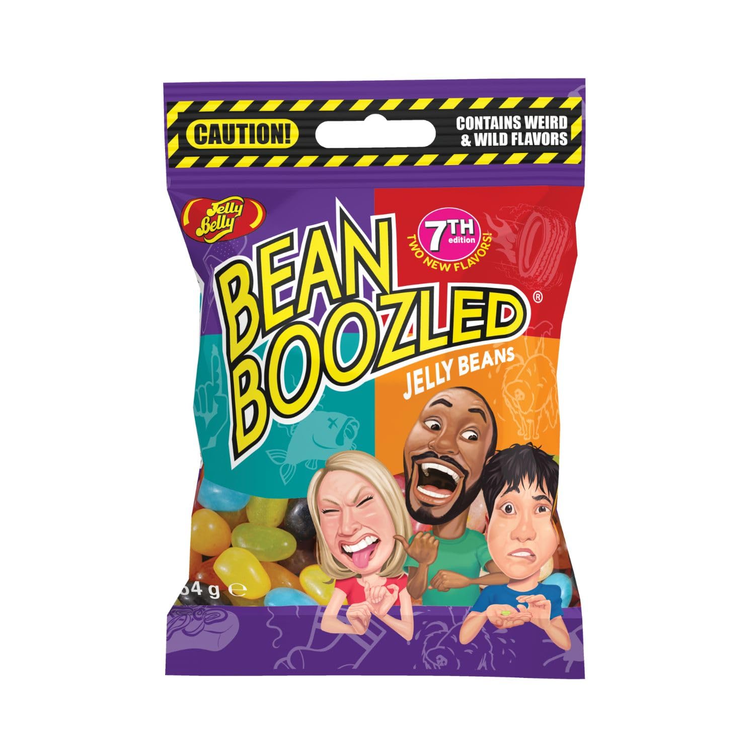 JELLY BELLY BeanBoozled grageas 20 sabores bolsa 54g