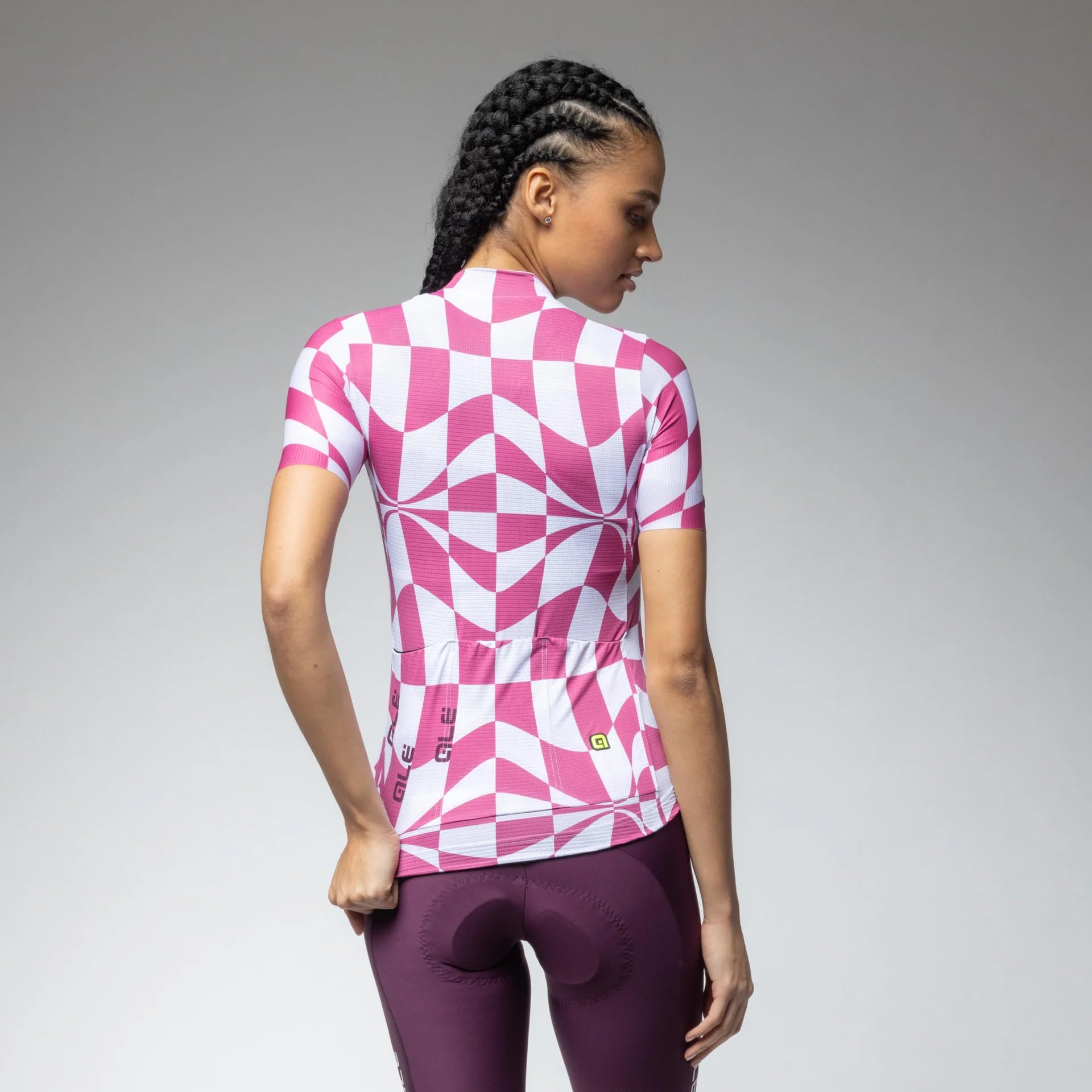 Alé Cycling Multiverso 2.0 Damen Radtrikot Kurzarm - Leichtes Micro-Mesh RAW-Cut Aero-Ärmel DREI Gesäßtaschen Performance Fit