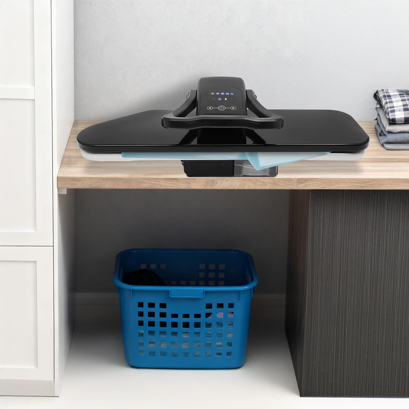 Presse vapeur 2200 W, réservoir de 1 l, écran tactile pour vêtements