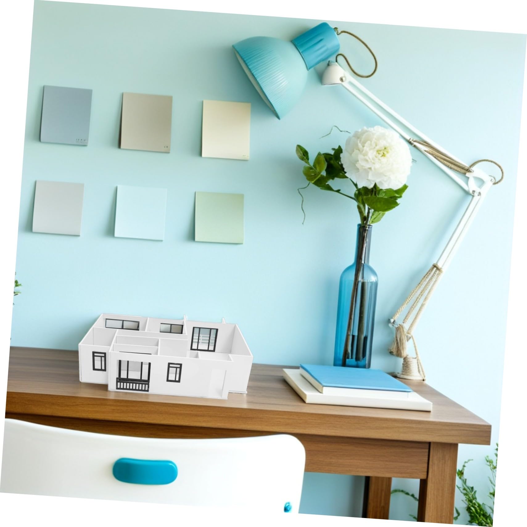 Cabilock 1:25 Wohnungsmodellbausatz Indoor Schnittmodell Satz aus Pvc und Acryl für Modellbau und Interaktive Lernaktivitäten im Selbstgemacht Architekturbereich