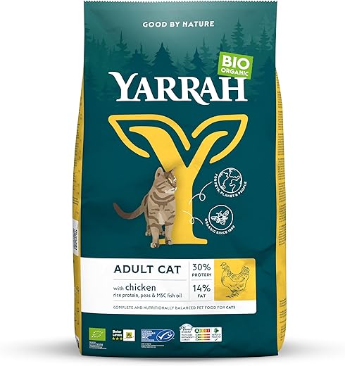 ヤラー (YARRAH) オーガニックキャットフード チキン 800g