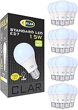 CLAR - Cool White E27 Indoor LED Bulb (Pack of 20, 15W)