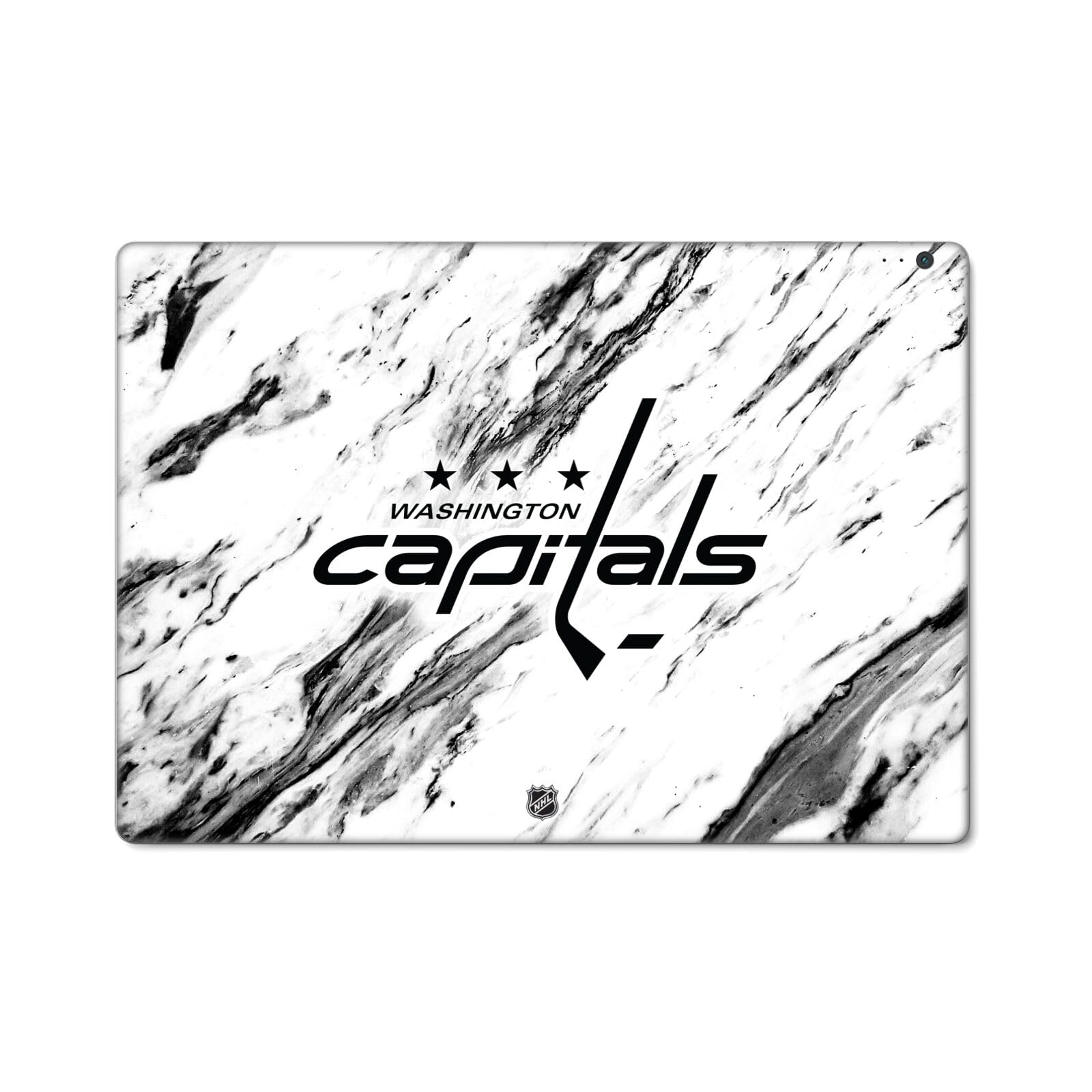 Head Case Designs Officially Licensed NHL Marble Washington Capitals Vinyl Sticker Skin Decal Cover Compatible with Microsoft Surface Pro 4/5/6