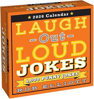 Laugh-Out-Loud Jokes 2026 Day-to-Day Calendar: 1,000 Punny Family-Friendly Jokes by Rob Elliott