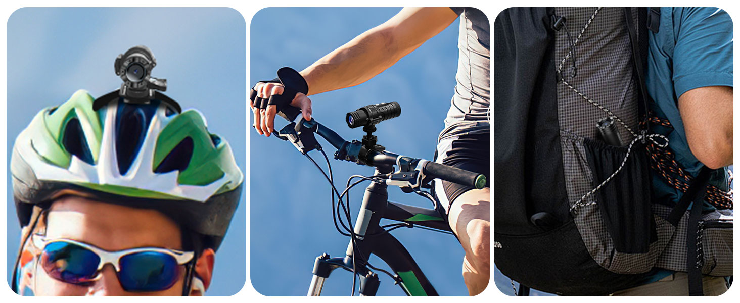 Tiantianle Action Cam 4K - Unterwasserkamera Wasserdicht 30M Mit 16GB Karte