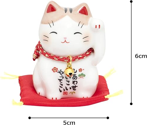 Miniatura 6 de yakushigama Lucky Cat Modelo 7535 Naranja Tabby