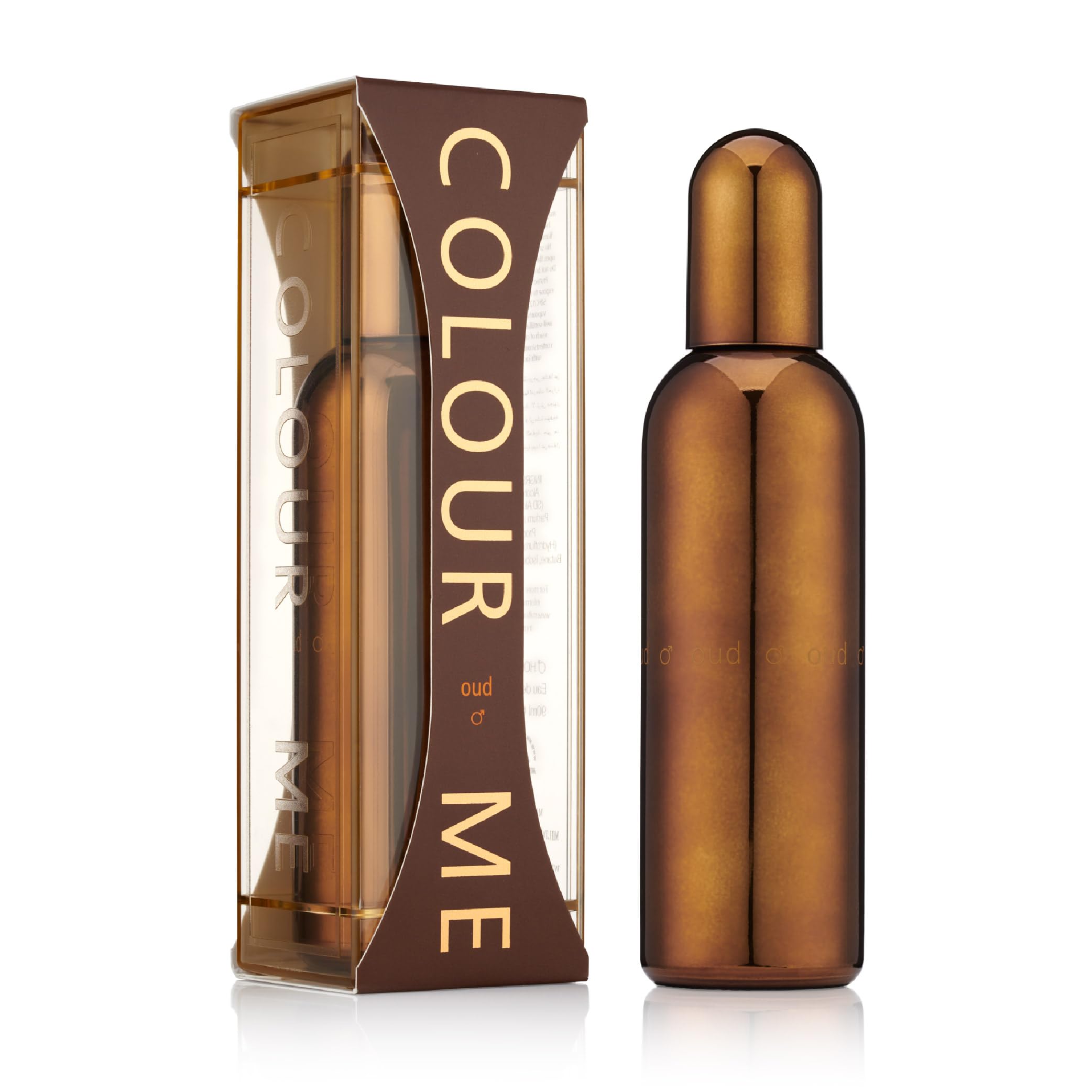 COLOUR ME Oud Perfume for Men. 90ml Eau de Parfum Men, Luxury Fragrance - Mens Aftershave, Long Lasting Fragrance for Men by Milton-Lloyd