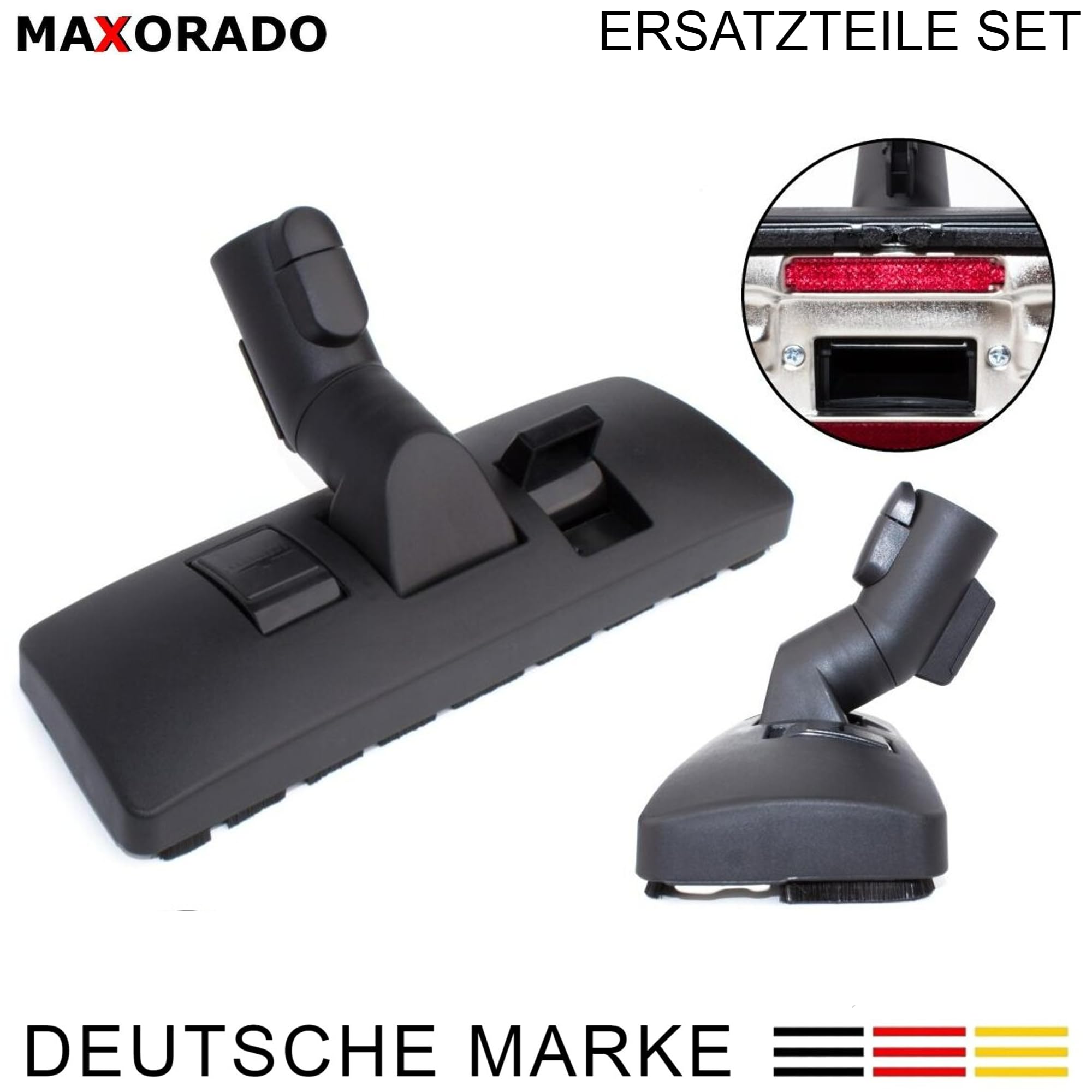Ersatzteile Set kompatibel mit Miele Complete C3 S8 S8340 S8430 S8520 S8530 | Kombidüse + Rohr + Handgriff + Schlauch + Düsen + 2 HEPA Filter Zubehör S8710 S8730 S8790 Bodendüse Düse