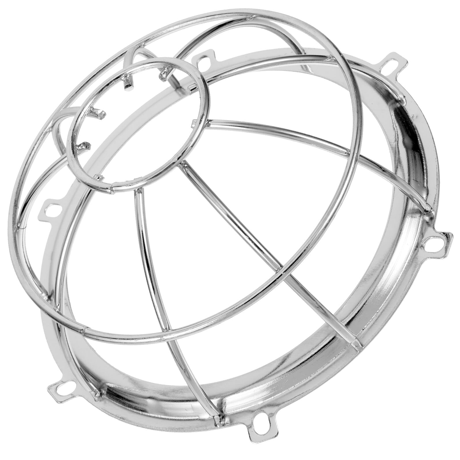 7 Piezas Protector Metálico para Detector de Incendios Montaje Pared Resistente para Rociadores y para Hogares y Comercios Diseño Duradero y