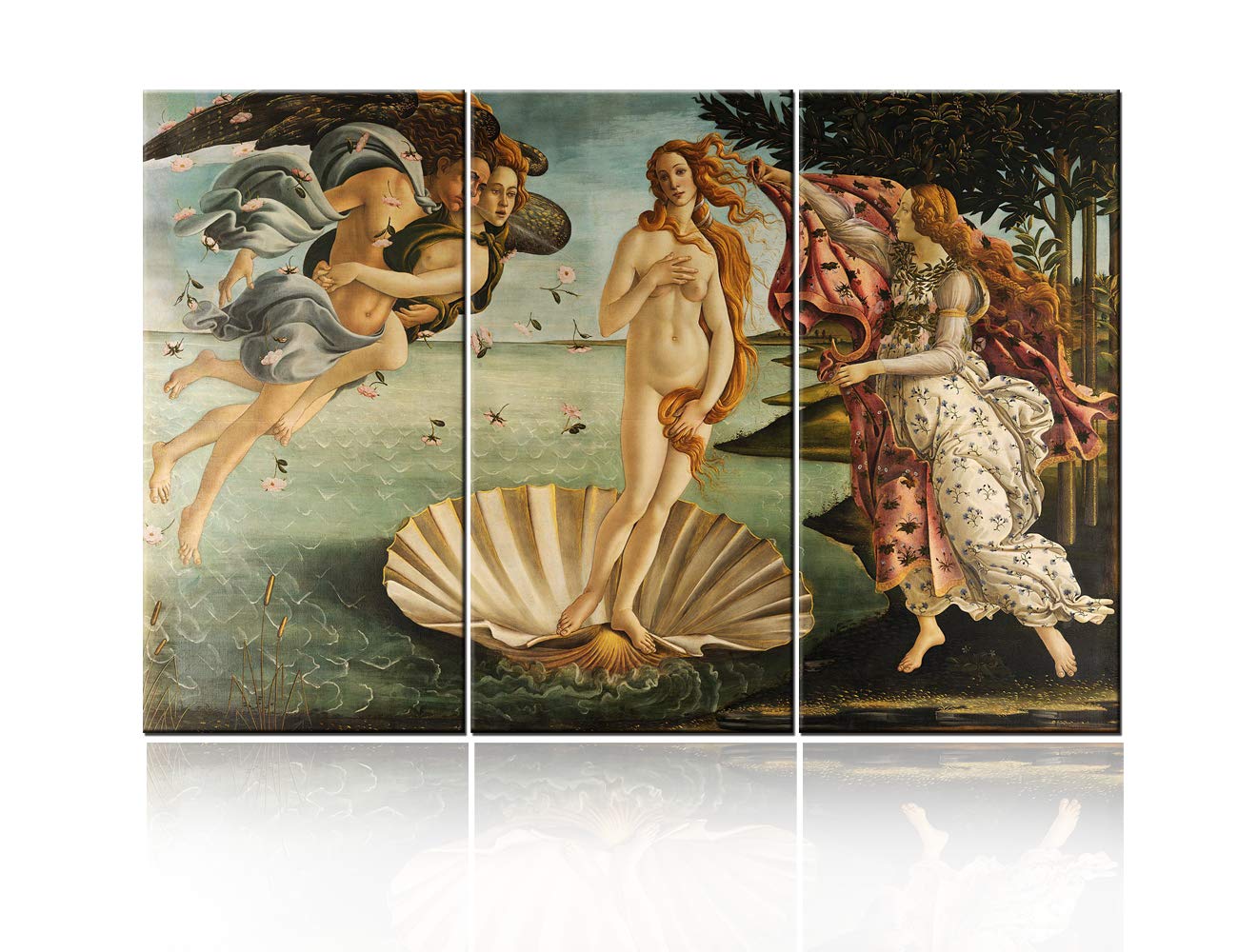 Amazon.com: The Birth of Venus Canvas Wall Art World's Most Famous