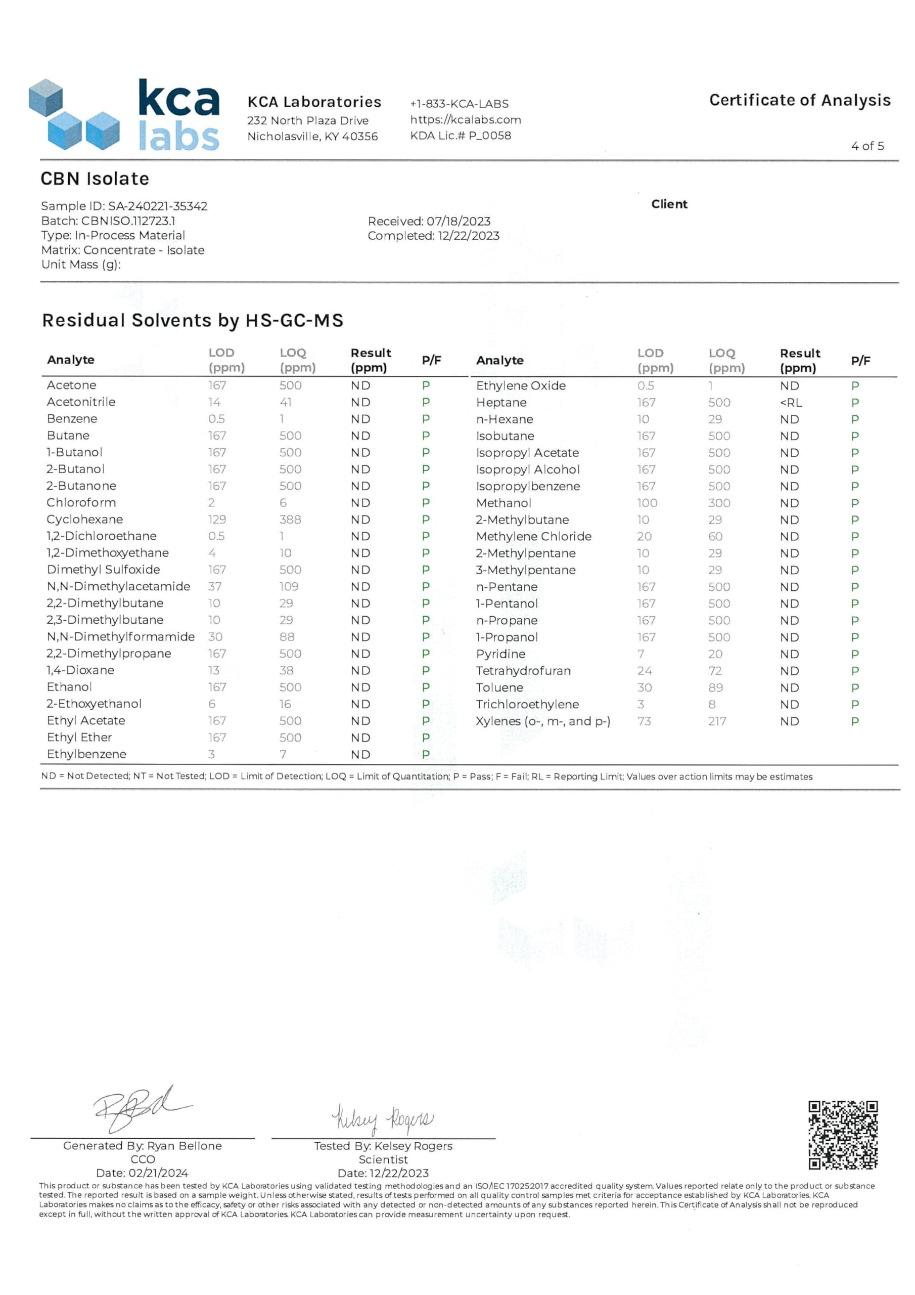 Amazon | CBN アイソレート クリスタルパウダー (50, グラム) | ノー