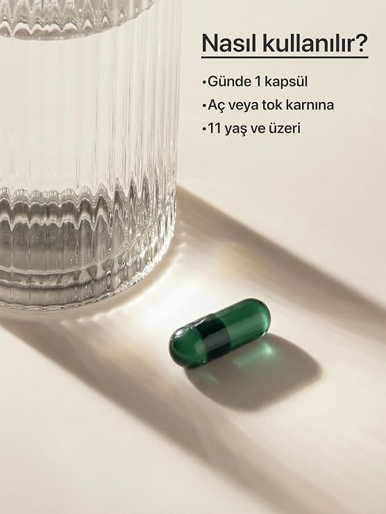 Nadify NR, NMN, PQQ, Alfa Lipoik Asit ve TMG, NAD+ Öncülü Takviye Edici Gıda 30 Kapsül