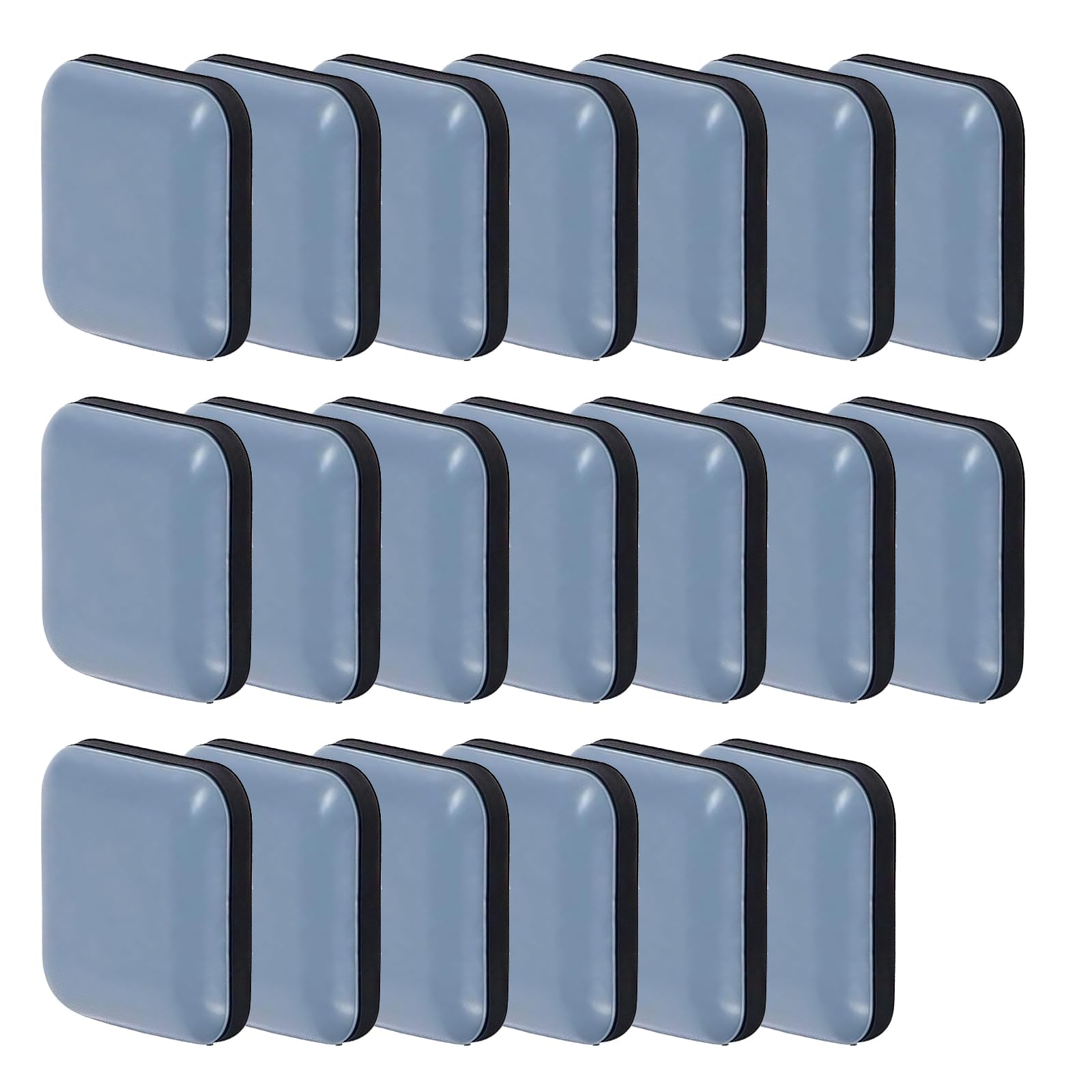 Zwwaazhf Multicolor Upgrades Auto Adhesive Square Furniture Pad Heavy Duty Not Slip Floor Protectors Small Floor Pad For Quiet Movement Adhesive Backing Noise Reducing
