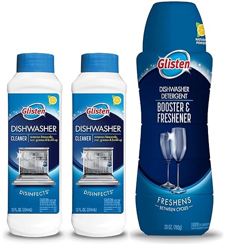 Glisten Lavavajillas Magic Máquina Limpiadora y Desinfectante, 1 talla