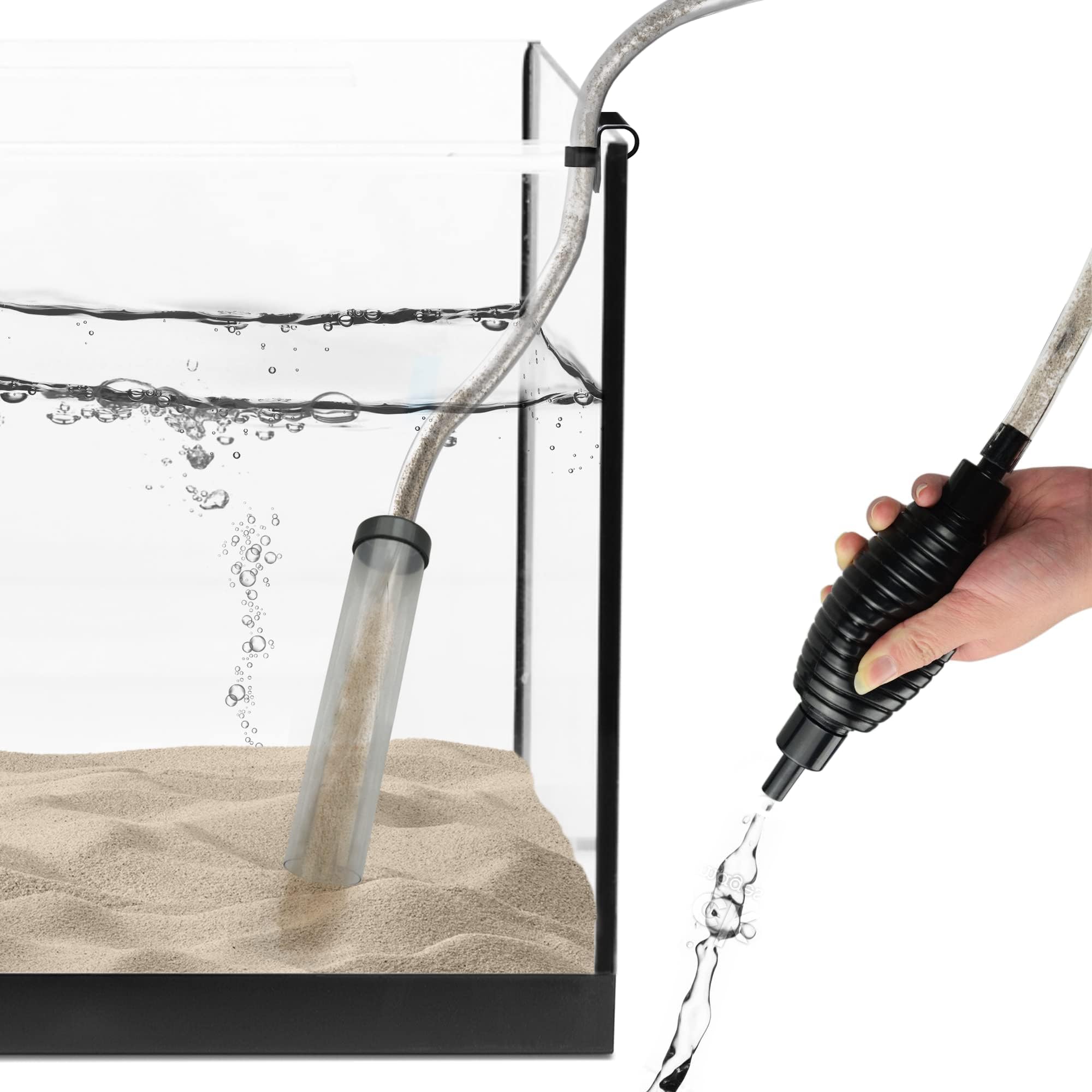Aspirateur siphon pour gravier à fonctionnement manuel SunGrow