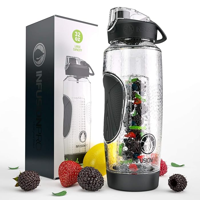 Buy Infusion Pro 32 oz. Fruit Water Bottle Infuser with Insulated
