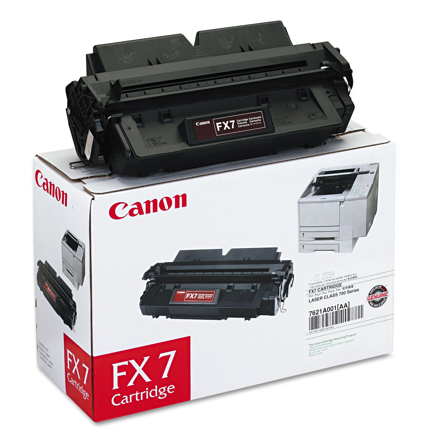 Canon 純正トナーカートリッジ FX-VII・FX-V SET Amazon.com: Canon FX-7 Black Toner Cartridge