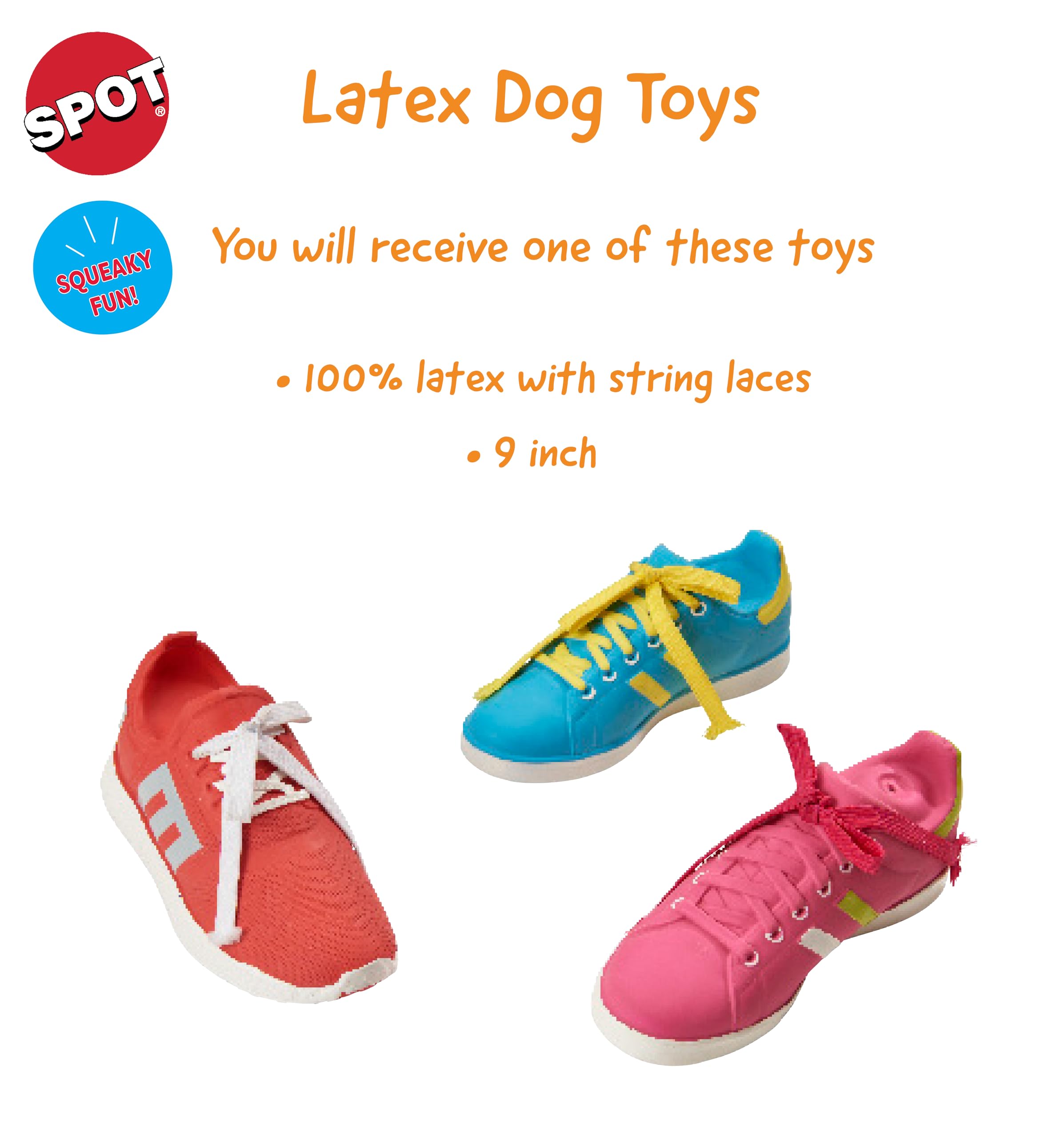 Spot Latex Sea Friends Hundespielzeug – Quietschende Meerestiere Für Mittelgroße Hunde | 21 Cm Langlebiges Kauspielzeug