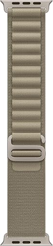 Apple Watch Band - Alpine Loop - 49mm - Olive - Large