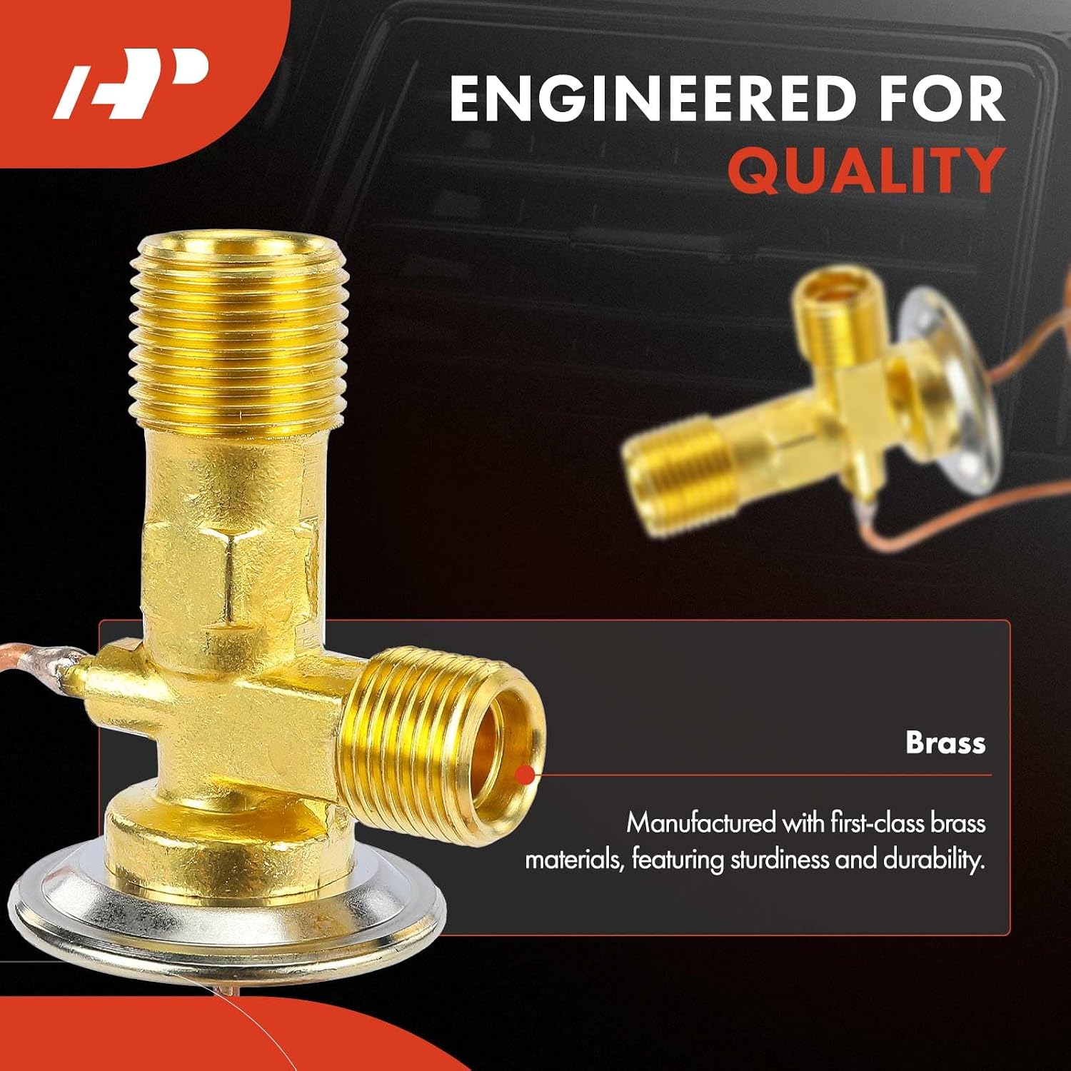 A-Premium AC Expansion Valve Compatible with Chevrolet & Dodge | for Chrysler 300 & Buick & Cadillac & Dodge & GMC & Chevrolet & International Harvester & Oldsmobile & Plymouth & Pontiac