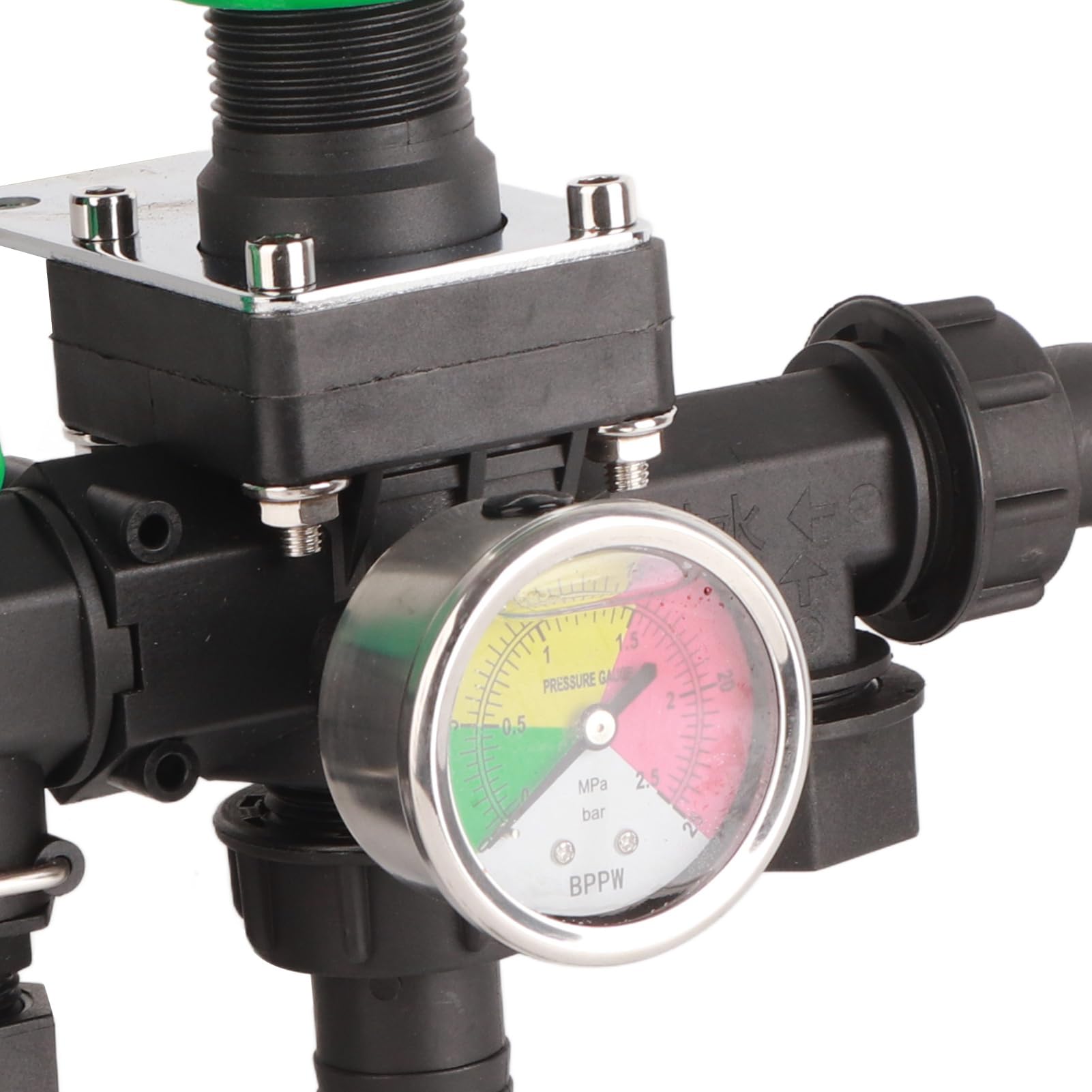 Válvula de Control de Pulverizador Agrícola Duradera, Divisor de Agua de 4 Vías para Agricultura y Jardinería, Material ABS de