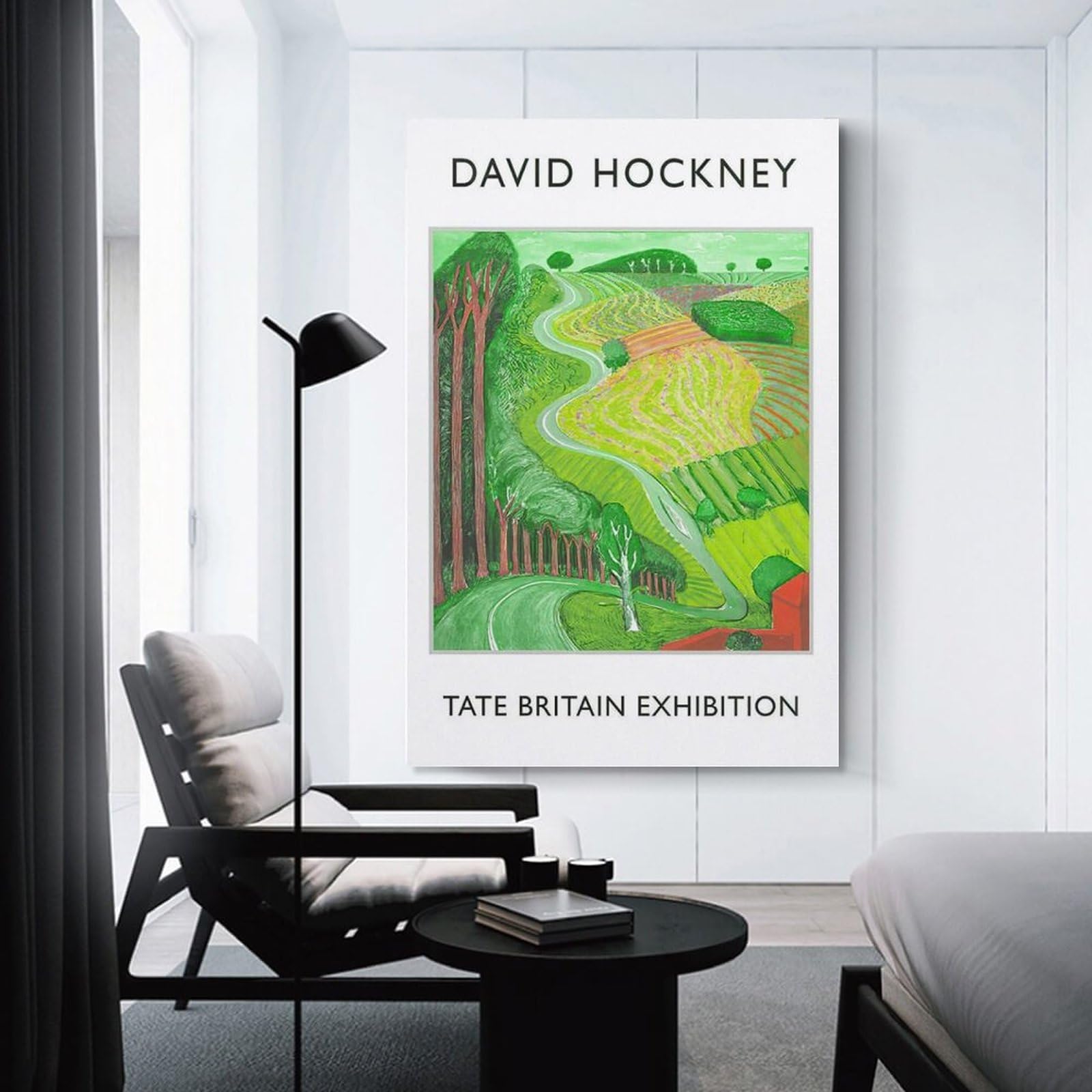 Amazon.co.jp: David Hockneyキャンバスポスターデイヴィッド