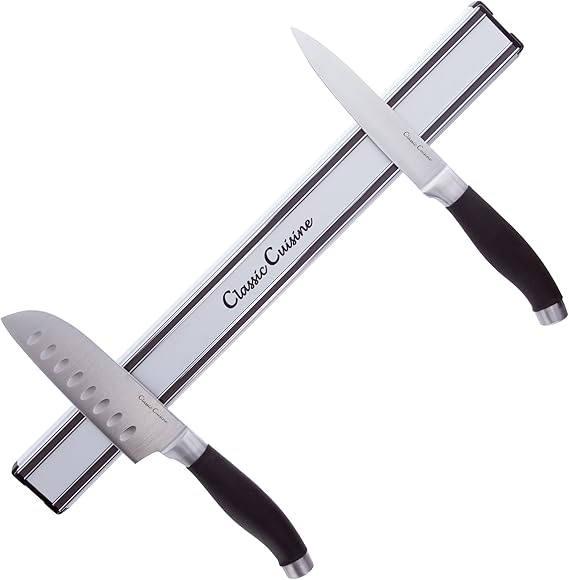 16 inch Knife Storage Strip Aluminum Bar with Heavy Duty Space