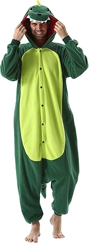 SAMGU - Pijama de una pieza para adultos, hombres o mujeres para Halloween o cosplay, mameluco de animal