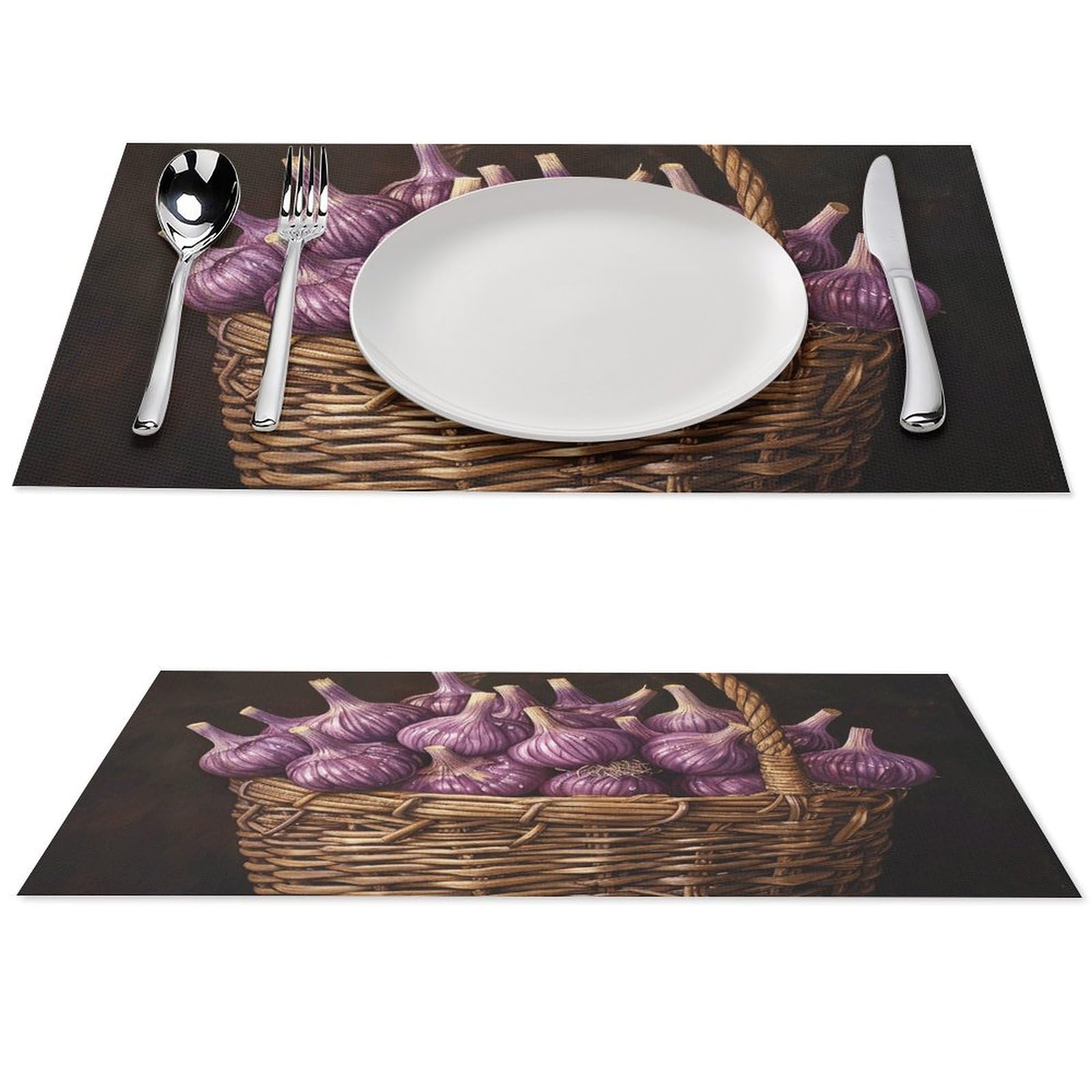 Sets de table en PVC lavables et antidérapants pour protéger votre table