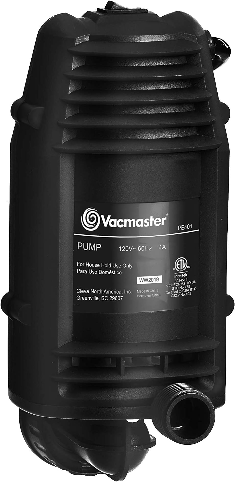 Wet/Dry Pump Accessory. PE401