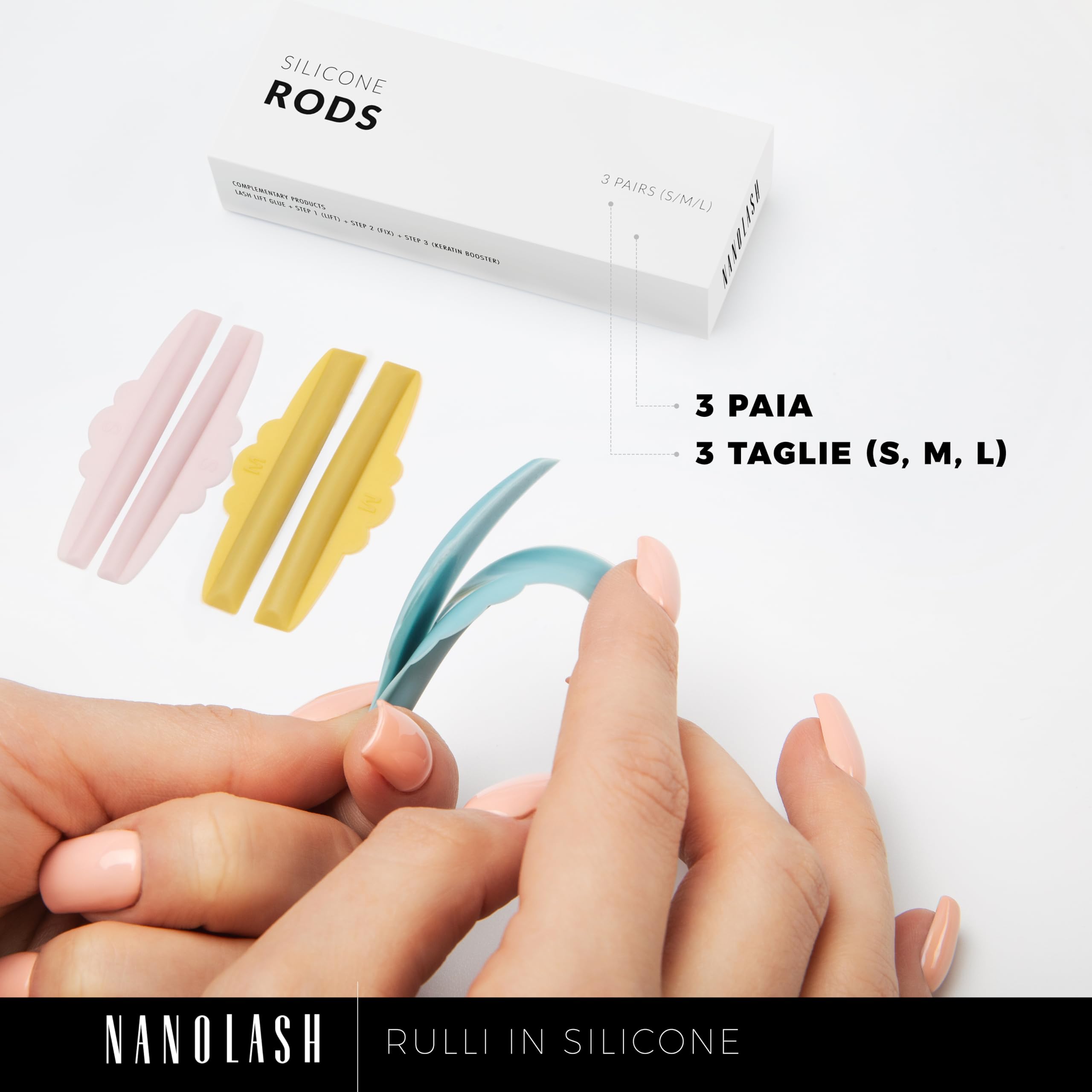 Kit Nanolash per Lifting e Laminazione Ciglia - DIY per Casa e Salone