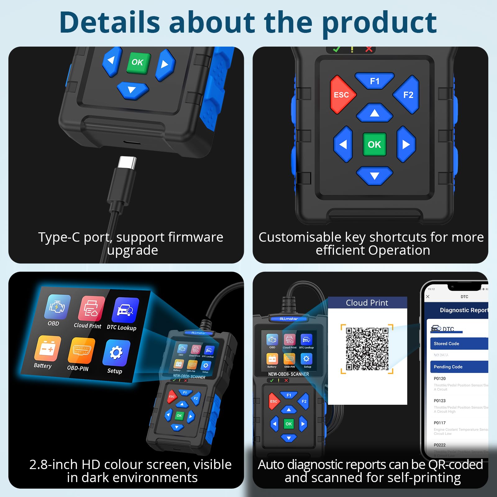 ProPlus ProPlus OBD II Diagnoseapparaat met Plug & Play-functie
