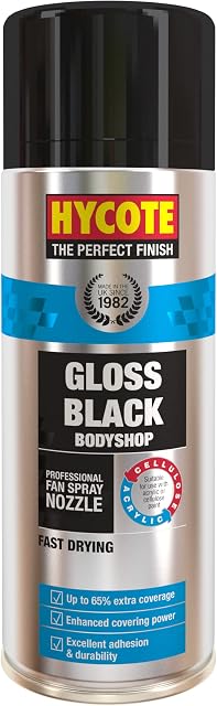 Hycote Bodyshop Gloss Black 400ml