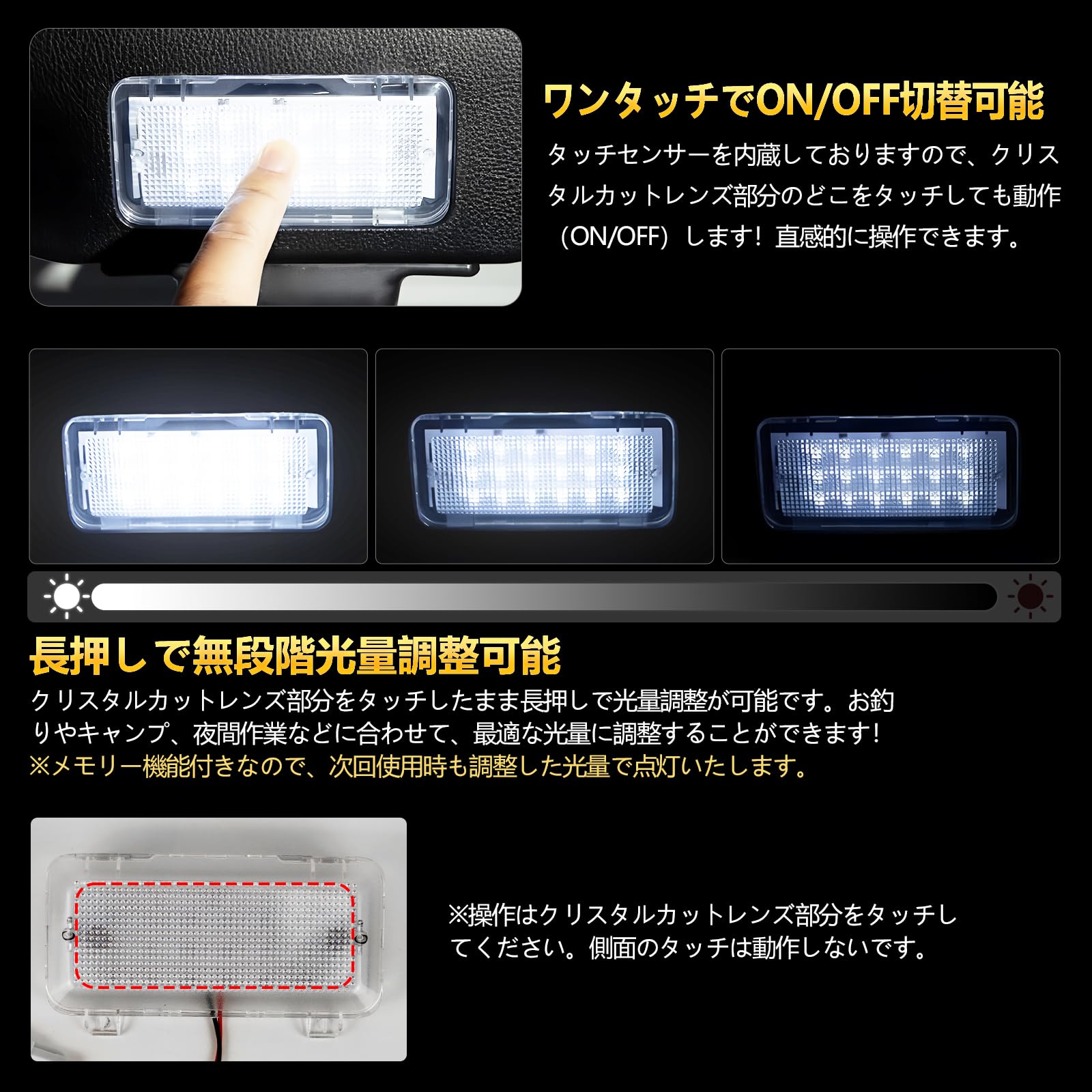 専用です Amazon | TELLIKA ランクル250 ラゲッジランプキット ランドクルーザー