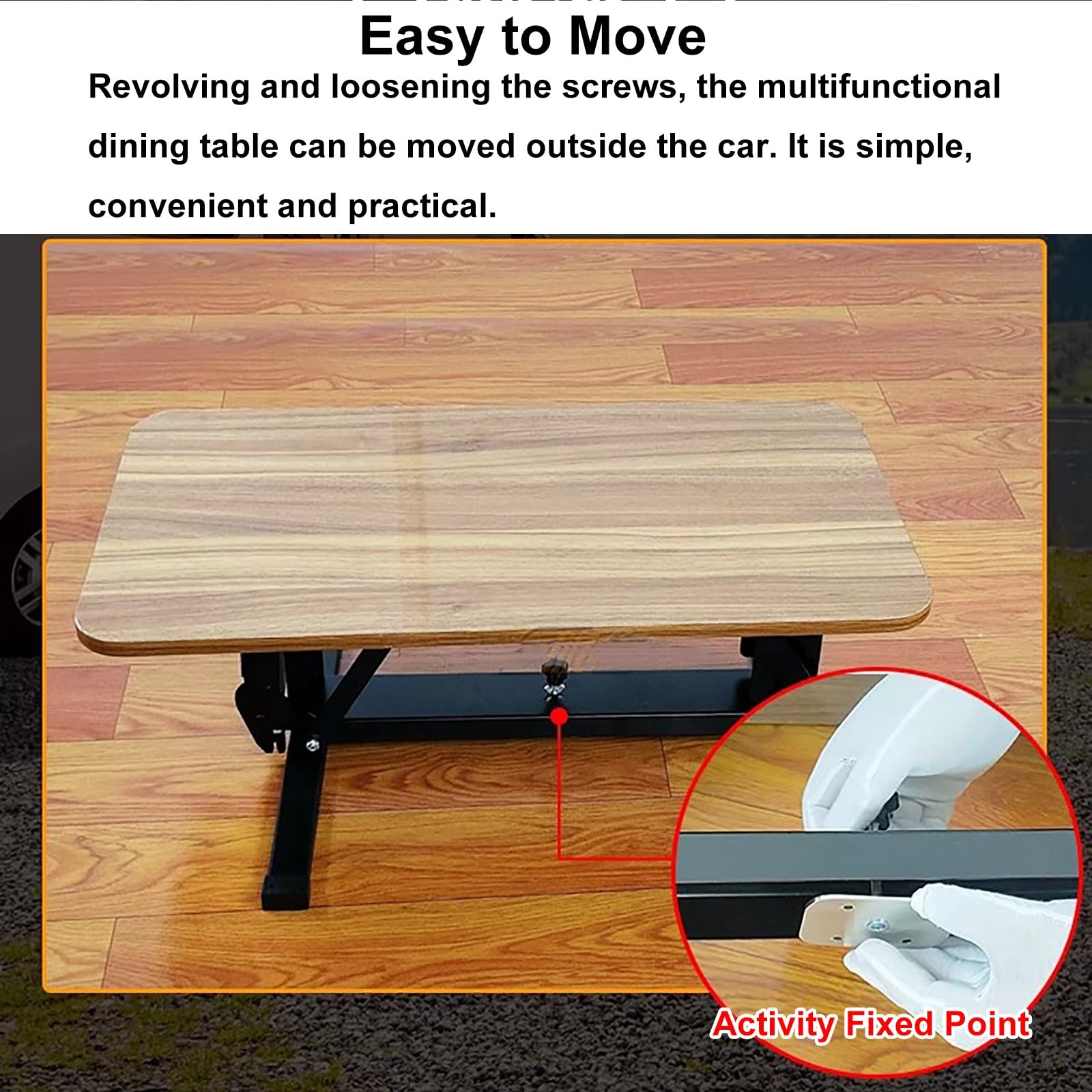 RV Camper Furgoneta Patas Plegables para Mesa, Soporte de Pata de Mesa Plegable para RV, Patas de Mesa de Metal, Extraíbles y Ajustables en Altura, para Patio, Yate, Caravana, Habitación