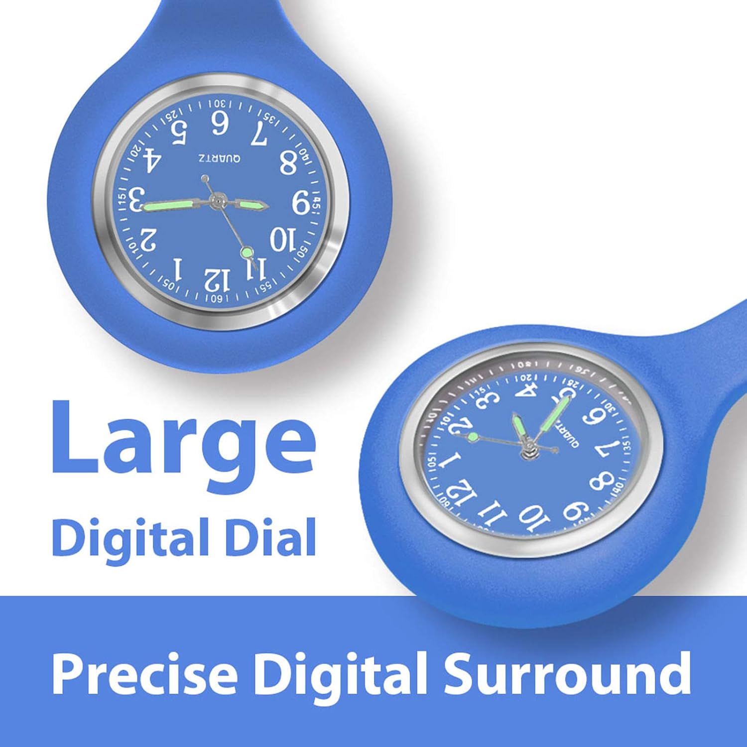 Featured Product Nurse Watch,Nurse Fob Watch,Nursing Watch,Clip Watch,Lapel Watch,Nurse Fob Watch with Second Hand,Clip on Nursing Watch