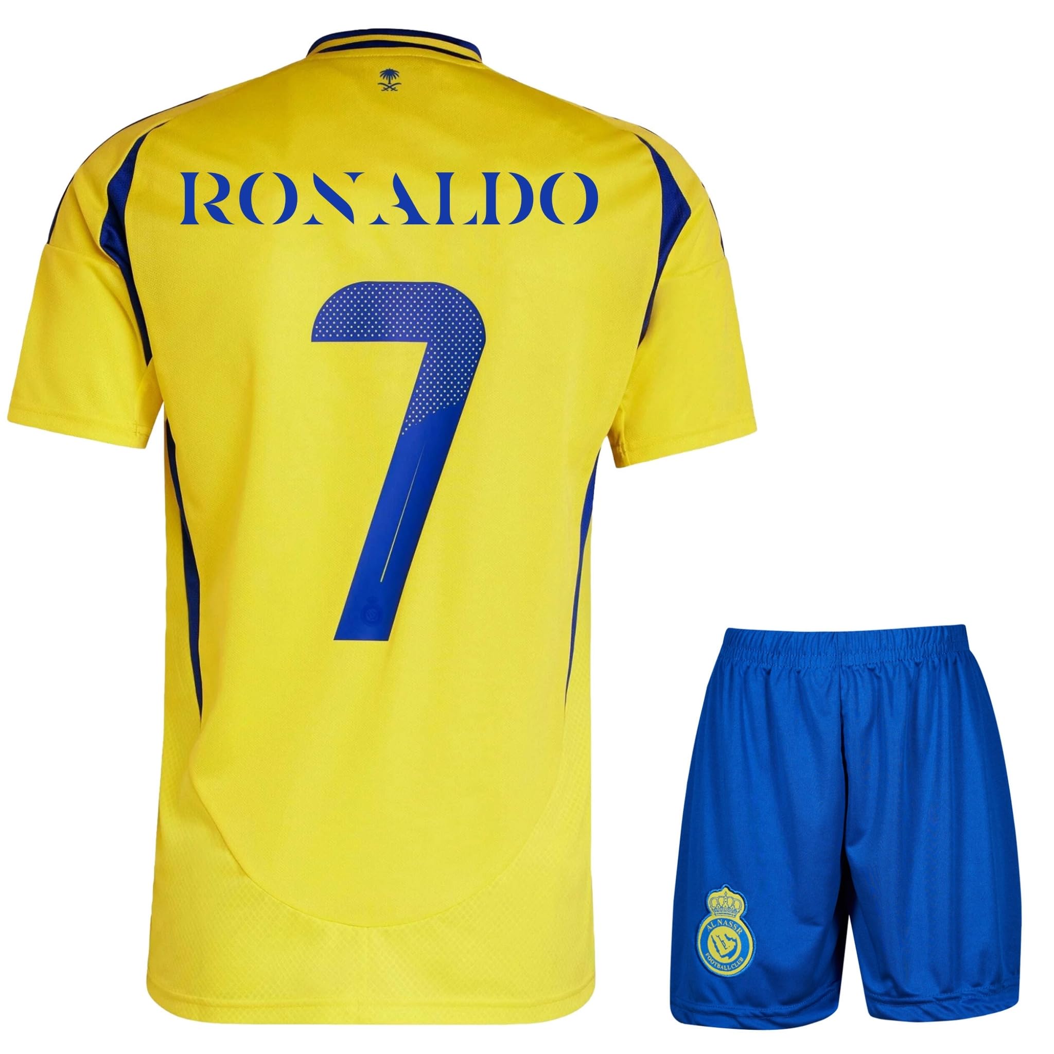 Gokaynex RND Al NASSR #7 Camiseta de fútbol para niños, camiseta de fútbol para niños, camiseta deportiva especial nueva temporada, camiseta deportiva de entrenamiento de fútbol, camiseta de fútbol