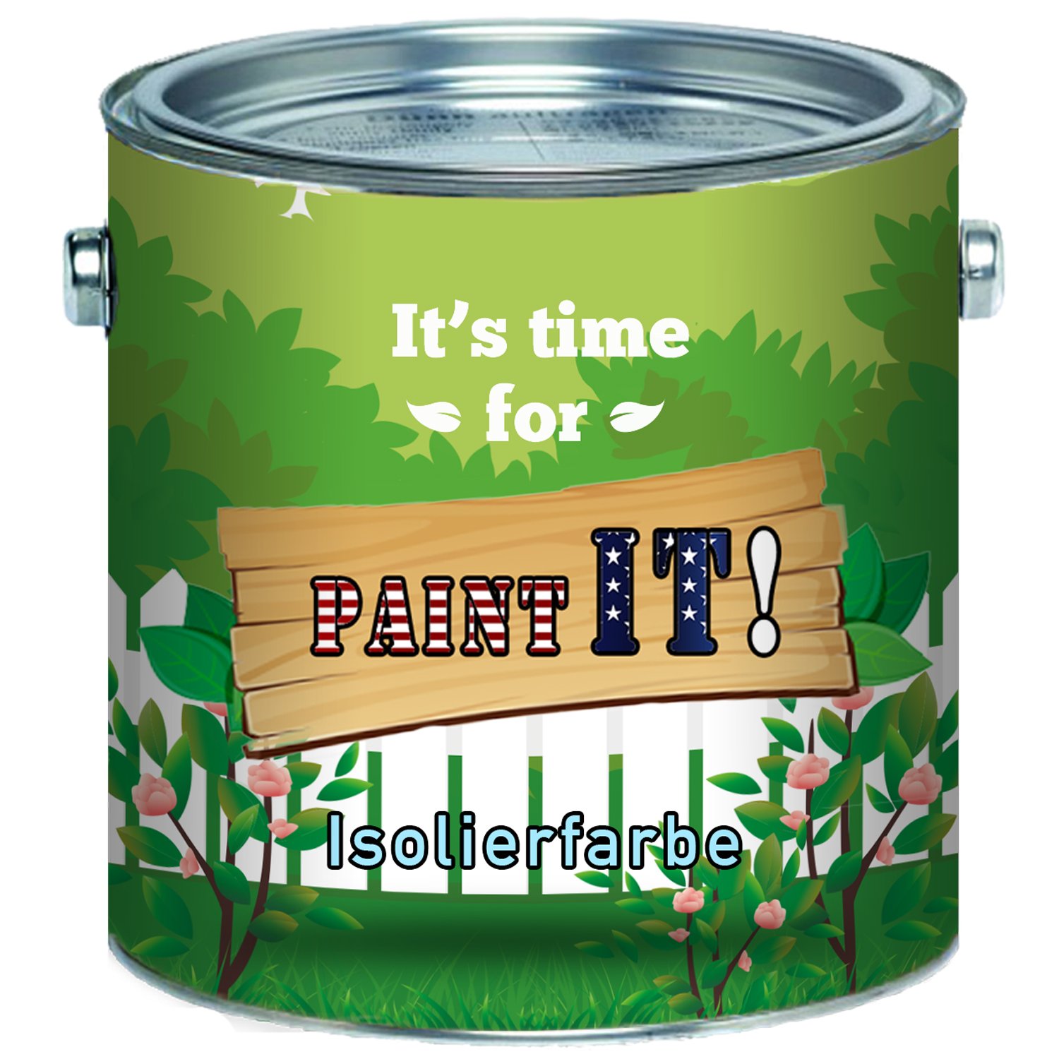 Paint IT! Isolierfarbe Weiß Nikotinsperre premium Wandfarbe 2,5 L 5 L 10 L (10 L)