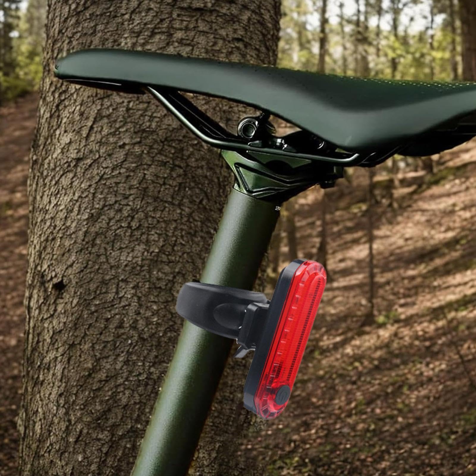2 Pièces Sangle De Lumière De Vélo, Support De Montage pour Feu Arrière, Bande De Fixation en Silicone, Sangle De Fixation De Rechange, pour Vélo De Montagne Cyclisme Et De Route
