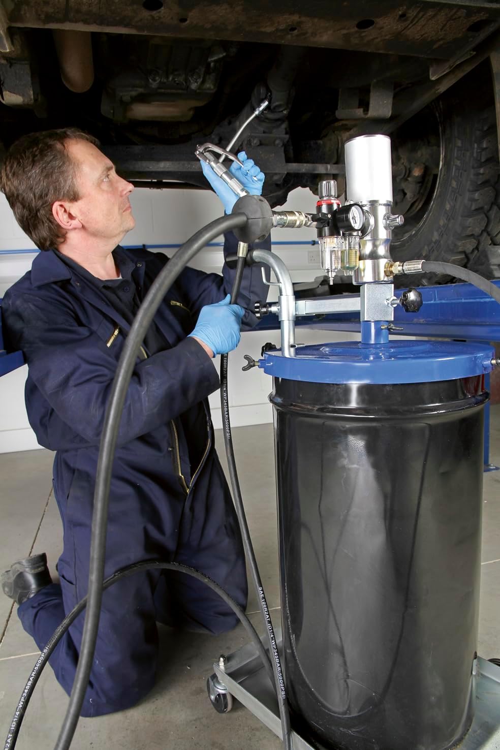 Sealey Ak453X Grease Pump Air Operated 50Kg