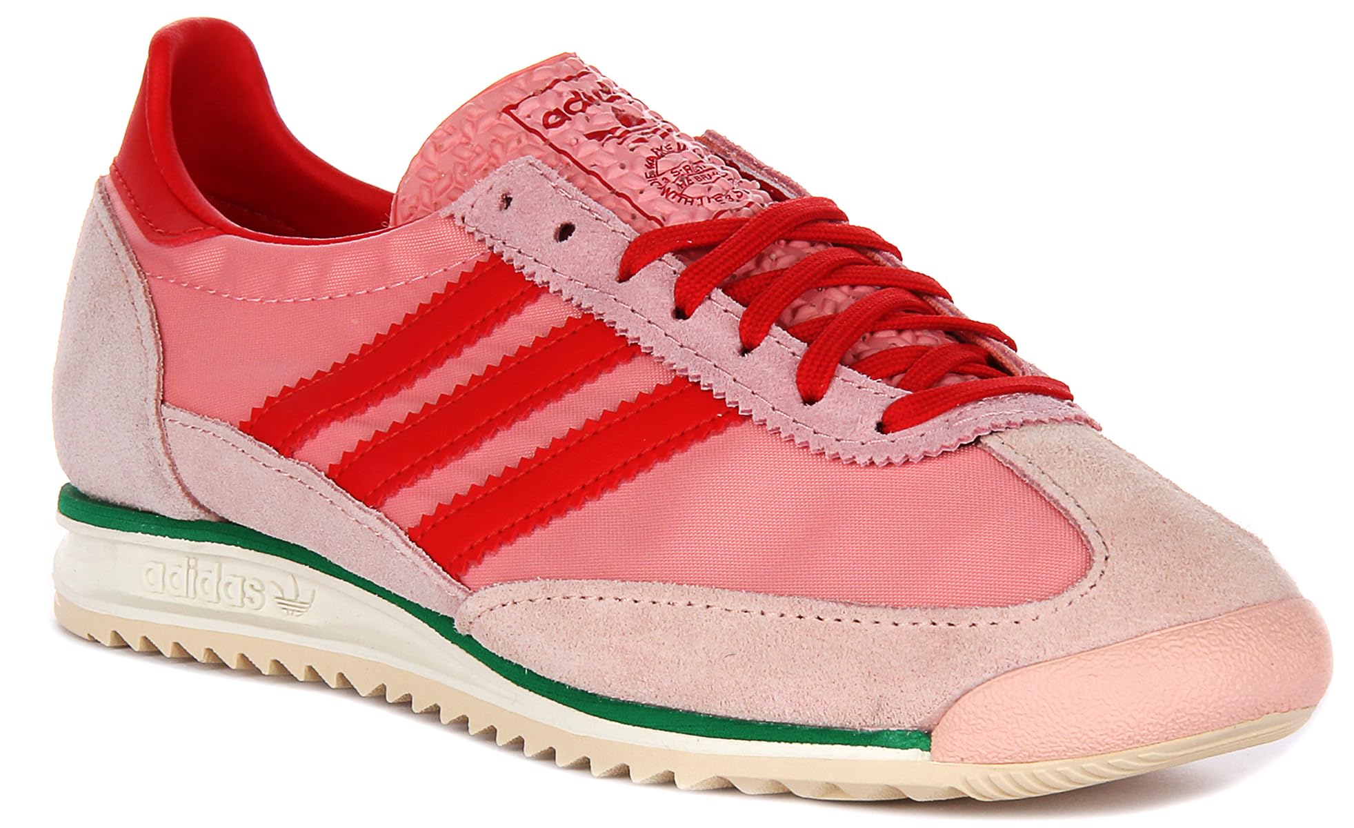 Adidas SL72 OG Women's Shoes, Semi Pink Spark/Red/Glow Pink, Size 8.5